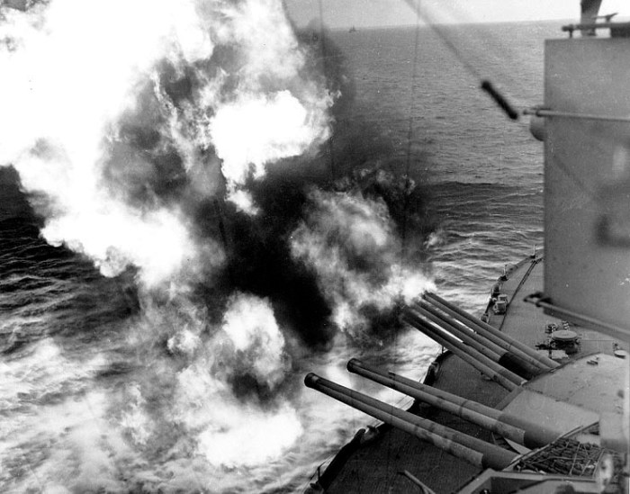 D-Day, USS Nevada off Utah