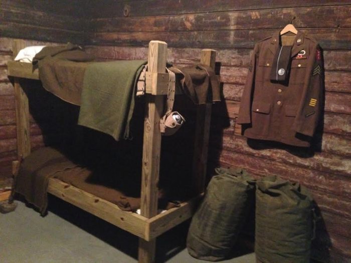 Toccoa Museum bunk